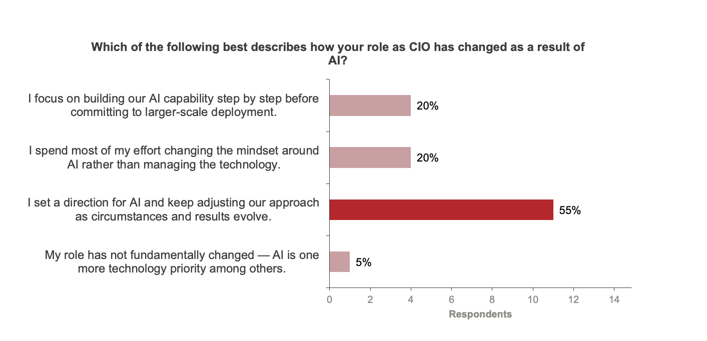 Figure 9: Changing CIO Role distribution