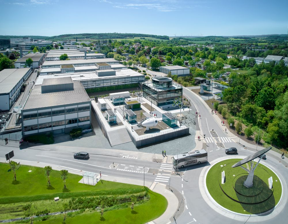 Phoenix Contact headquarters aerial view